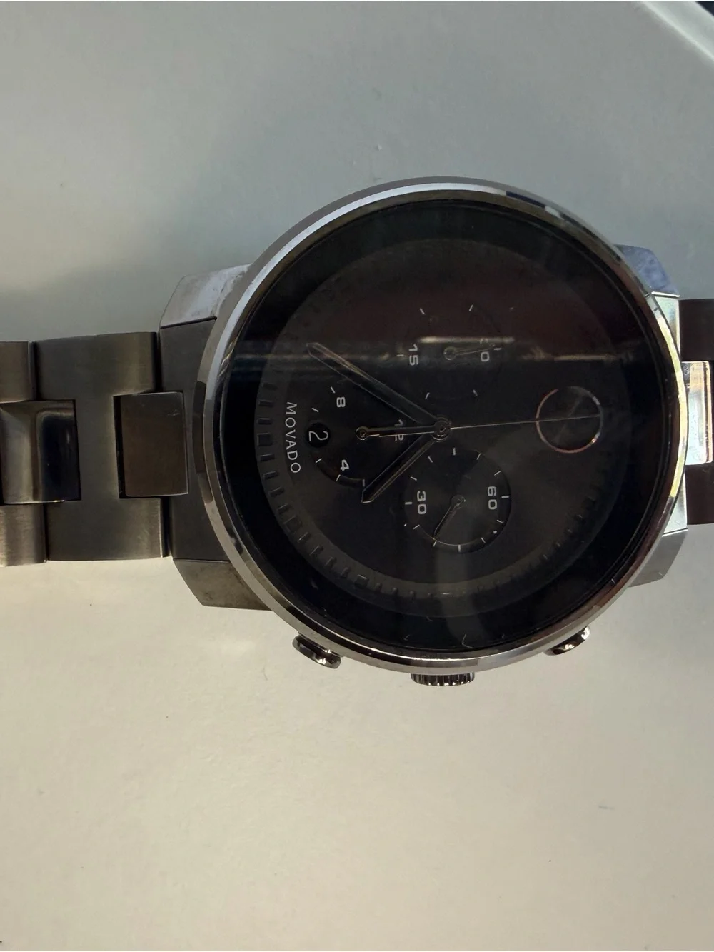 Movado chronograph black